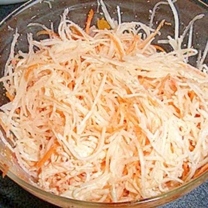 大根と人参の焼き明太子サラダ レシピ 作り方 By ブドウ マスカット 楽天レシピ 大根と人参の焼き明太子サラダ レシピ 作り方 By ブドウ マスカット 楽天レシピ